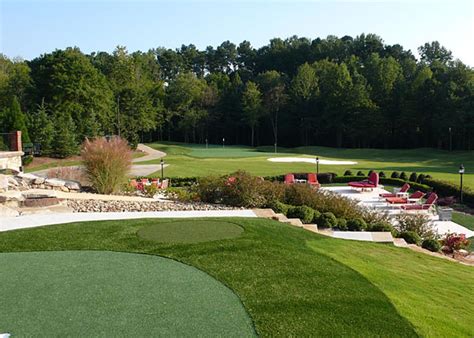 best backyard golf course setup.